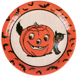 Large Retro Halloween Plate