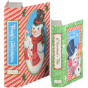 A Snowman's Tale Decorative Christmas Book Boxes - Set of 2
