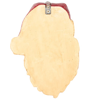 Vintage-Inspired Santa Face Wall Decor