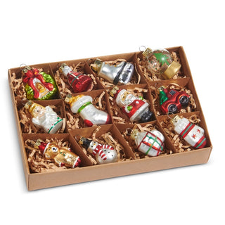 Box of Vintage-Inspired Icon Ornaments