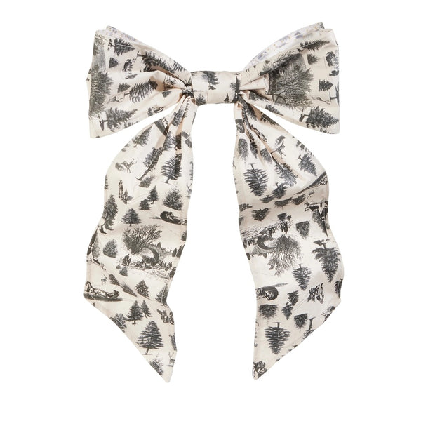 Dashing Through The Woods Clip-On Bow