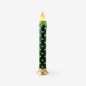 48" Green with Gold Polka Dot Candle