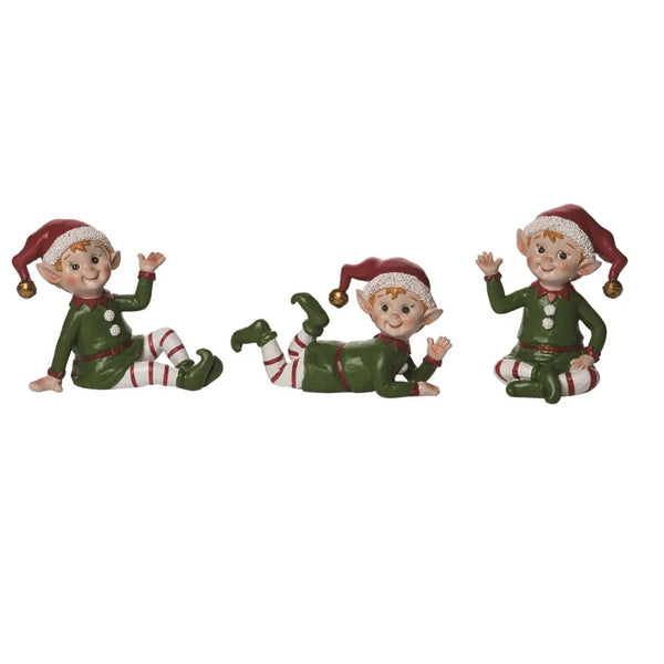 Happy Elves Set of Three