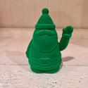 Howdy Ho Ho Flocked Waving Santa- Choose Your Color