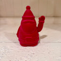 Howdy Ho Ho Flocked Waving Santa- Choose Your Color