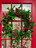 Pacific Northwest Holly with Berry Wreath