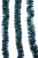 Retro Boxed Green/Blue Tinsel Garland