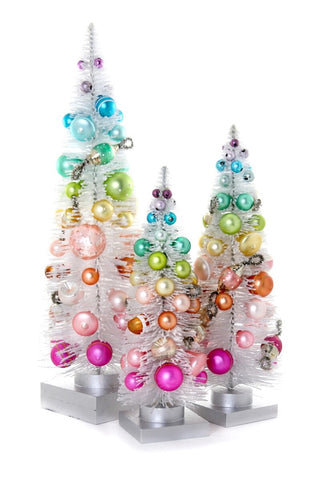 Rainbow Bauble Bottlebrush Tree- 3 Sizes
