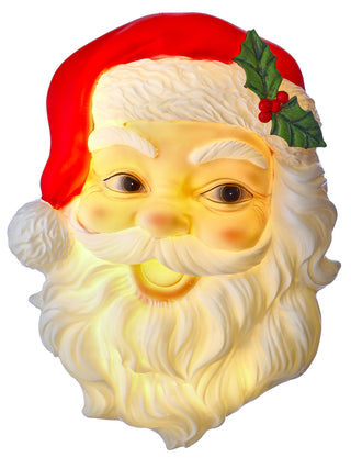 Light-Up Santa Wall Decor