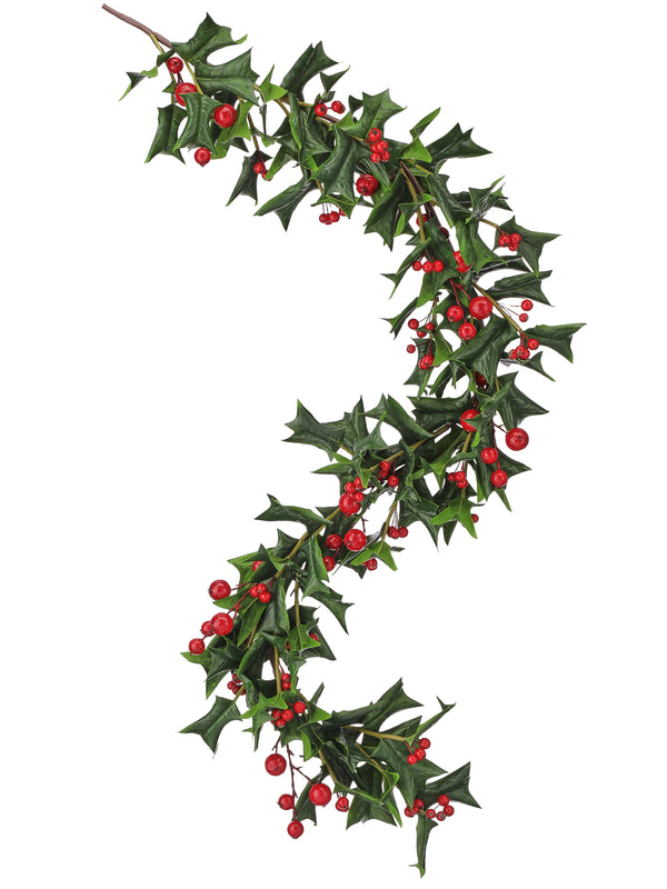 Pacific Northwest Holly with Berry Garland