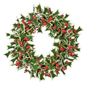 Pacific Northwest Variegated Holly with Berry Wreath