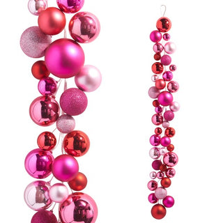 Pink Ball Garland