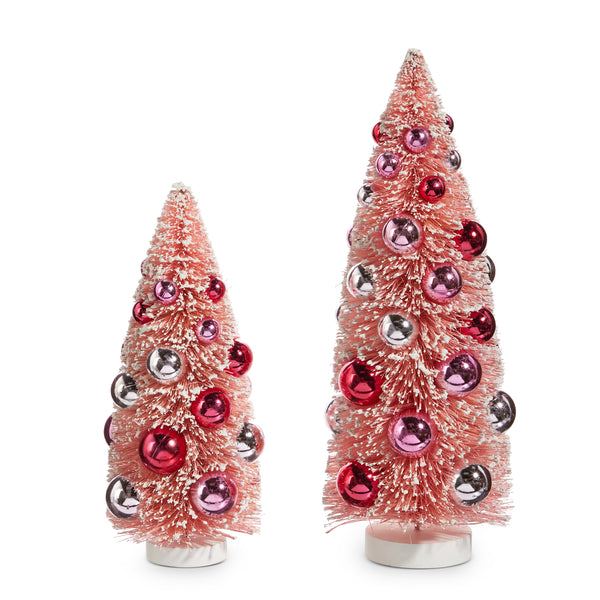 Pink Bottlebrush Tree Set