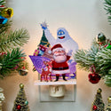 Rudolph, Santa & Abominable Snowman Night-Light