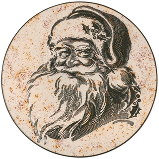 Vintage-Inspired Santa Wall Decor