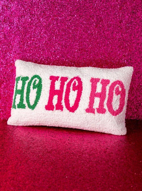 HO HO HO PILLOW