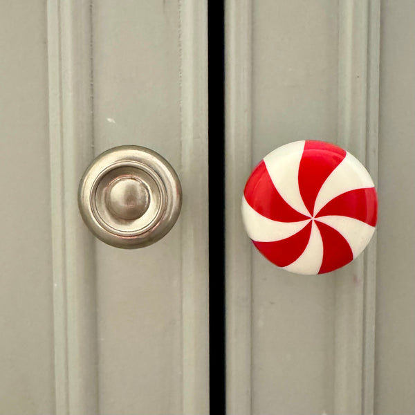 Peppermint Cabinet Knob Covers