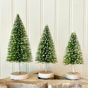 Green Bottlebrush Tree Set